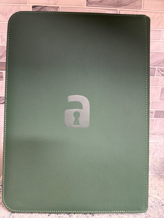 Forest Green vault x Rayquaza 9 pocket binder