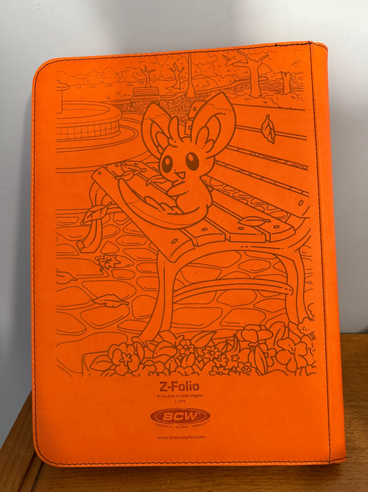 Z folio Black bolt Zekrom binder