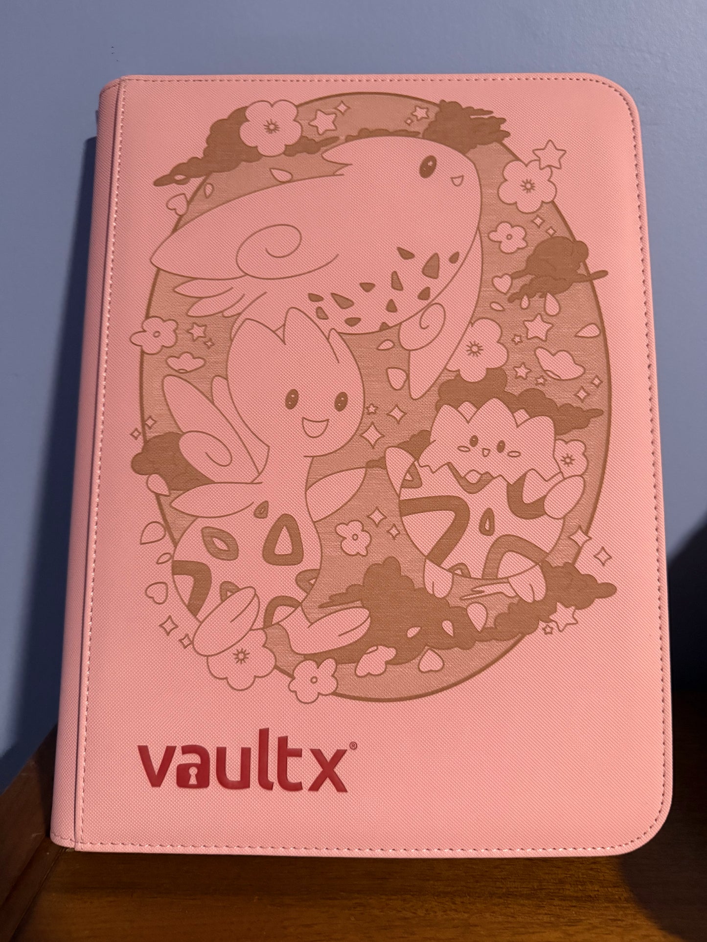 Custom Just Pink Togepi 9 Pocket Vault X